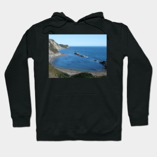 Lulworth Cove Near Durdle Door Hoodie